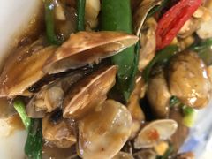 姜葱炒花甲-皓景海鲜·地标美食(双月湾店)