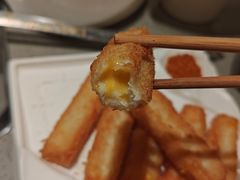 一口爆浆芝士鱼条-海底捞火锅(龙岗星河COCO Park店)