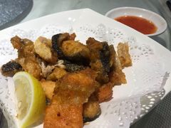 皮骨椒盐三文鱼-新享乐海鲜(翠华路店)