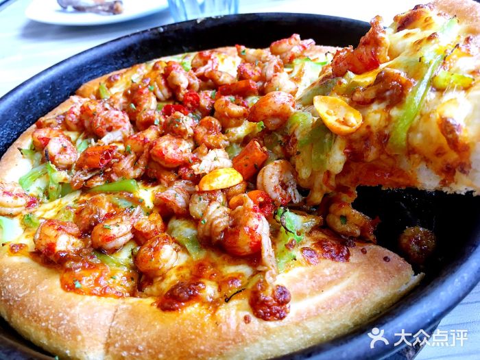 麻辣小龙虾披萨