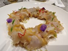 脆皮咸鸡捞螺片-广州文华东方酒店·江-由辉师傅主理