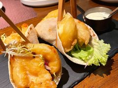 爆浆芝士炸鱼煎饼-肴约·花园式餐厅(湖里店)