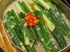 烧煮秋葵-烧蠔帮·湛江生蚝(工农店)