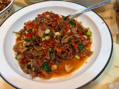 碎红椒炒肉-笨罗卜浏阳菜馆(高桥永祥店)