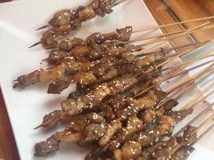 烤羔羊肉串-木屋烧烤(惠阳华润小径湾店)