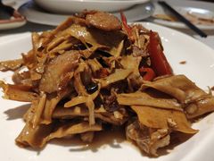 青城山腊肉炒黄庆笋-峨嵋酒家总店(车公庄店)