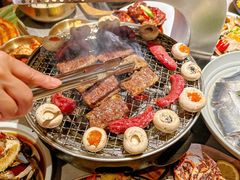 -草家酱蟹炭火烤肉店(珲春南路一店)