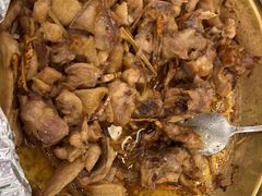 五指毛铜盘焗泉水鸡-围龙屋客家食府(福田店)