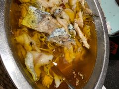 水煮江团鱼-川旺角川粤融合菜•海景餐厅(星海广场店)