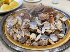 鲜活红赤贝-四海蒸鲜蒸汽海鲜自助(北戴河店)