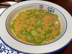 野葱花烩丝瓜-保定会馆(秀兰店)