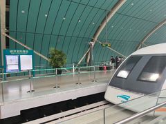 -龙阳路磁悬浮列车总站-停车场