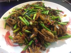 蒜苔八带-天津乾毓德饭庄·清真传统炒菜·海鲜烧烤(咸阳路店)