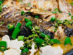 鲜青椒味清江鱼-探鱼·鲜青椒爽麻烤鱼(领展购物广场店)
