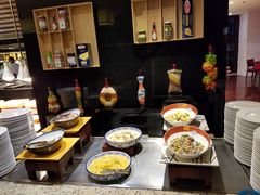 自助取餐区-上海锦江汤臣洲际大酒店壹阶层