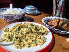 小葱炒草鸡蛋-灶头屋里