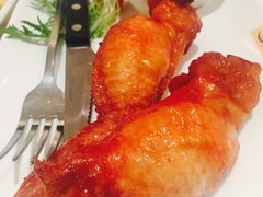 鲜虾胶酿脆皮鸡翅-港丽餐厅(杭大店)
