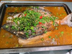 -探鱼·鲜青椒爽麻烤鱼(中天广场店)