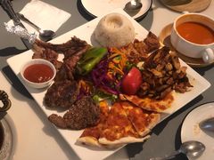 宫廷烤肉拼盘-伊斯坦布尔土耳其清真咖啡餐厅