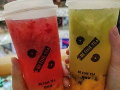 红心芒芒-%百分茶(江阴万达店)