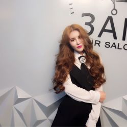Yishen染发作品-3AM HAIR SALON烫发染发接发