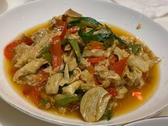 火腿炒农家豆腐皮-辣公子·千岛湖私房菜(滨江店)