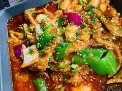 干锅糯鸭掌-嘎嘎鸭脑壳江湖菜(五里店)