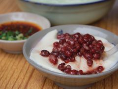 红豆白雪冰豆花-人和水上飘(第一家店)