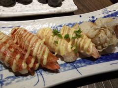 蟹棒&nbsp;三文鱼腩&nbsp;扇贝寿司-大雄寿司(中华广场店)