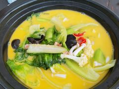 浓汤金钩杂菜煲-烧肉馆(古北水镇景区店)