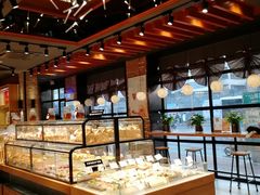 面包甜点陈列柜-酵種麦田(山师店)