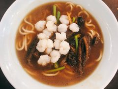 虾爆鳝面-奎元馆.百年奎元.非遗传承(西湖边的解放路店)