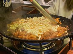 铁板章鱼五花肉-春熙台韩国料理·章鱼肥牛(西丽店)