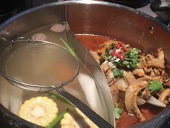 鲜牛杂鸳鸯锅-左庭右院鲜牛肉火锅(南通CBD大有境店)