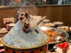 海洋蓝柑雪花冰-井格重庆火锅(西直门凯德Mall店)