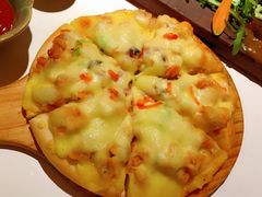 奥尔良鸡肉披萨-秀儿家の小确幸花园西餐厅