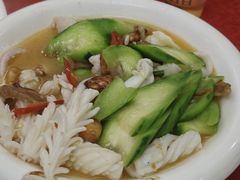 丝瓜炒鱿鱼-日日香卤鹅饭店·澄海狮头鹅(澄海店)