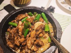 石锅杭椒牛蛙-桂满陇·杭州饭店(清河万象店)
