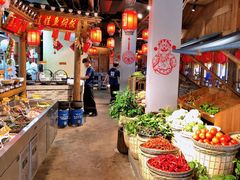 自助取餐区-印象鲵宴·张家界地标美食名片(溪布街店)