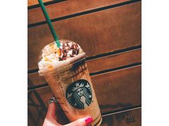 幸运白巧克力摩卡星冰乐-星巴克(北京首都国际机场7店)