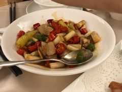 酸辣藕尖肉丁-锦粤宫·精致粤菜(深圳北站店)