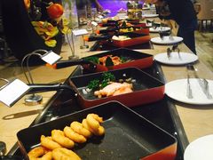 自助取餐区-鸿腾国际大酒店-海鲜姿造海鲜烤肉自助餐