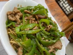 青椒肉丝拌面-聚香斋(东关街店)