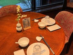 餐具摆设-湘湖逍遥庄园·水漾中餐厅