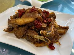 烤羊排-老白驼退骨特色美食
