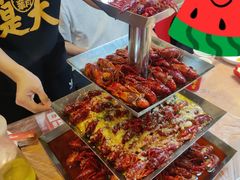 霸王龙虾塔-霸王虾·麻辣小龙虾(鹭洲里店)