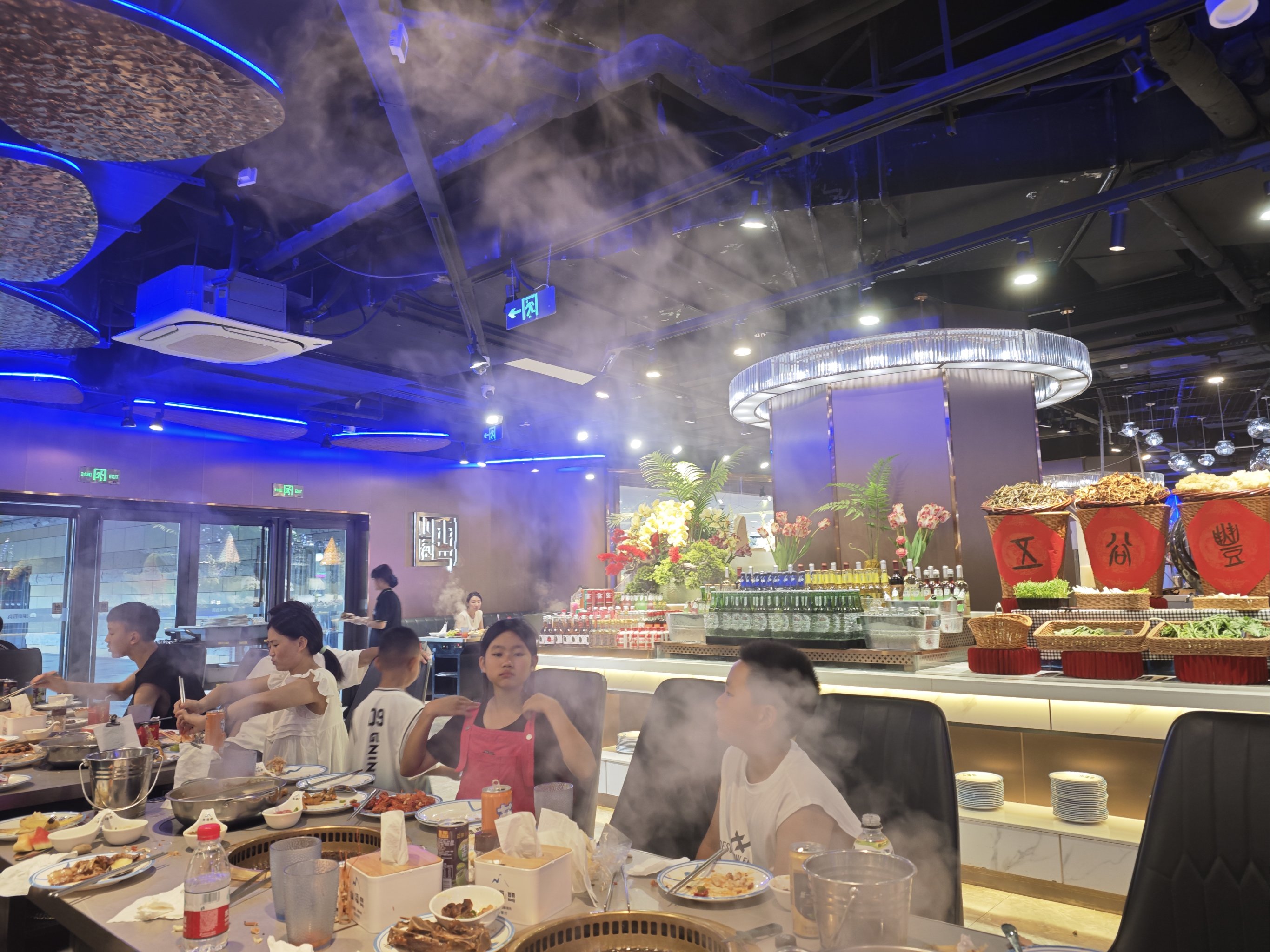 怀化新天地自助餐厅图片