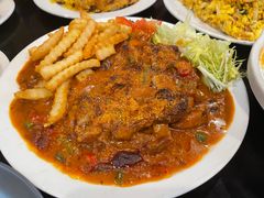 非洲鸡配白饭-妈阁铭记澳葡美食