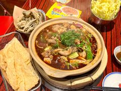 牛腩牛杂煲-沙胆彪炭炉牛杂煲(上海日月光广场店)