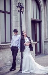 欧美时尚-巴黎婚纱摄影工作室